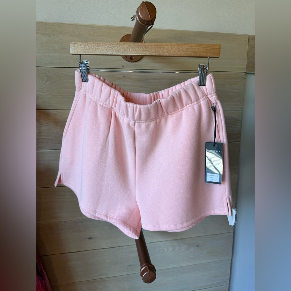 Blush Break Sweatshorts NWT - Picture 3 of 3
